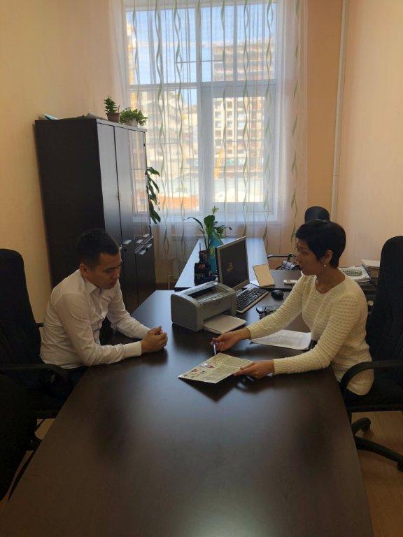 В связи с днем Благодарения  кабинет медиаторов районного суда №2 Есильского района г. Астаны провели день открытых дверей