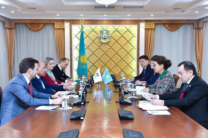Дарига Назарбаева встретилась с Президентом ЕБРР Сумой Чакрабарти