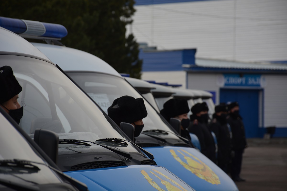 Автопарк полиции СКО пополнился новыми машинами