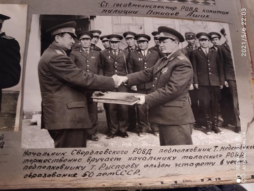 Жамбылские полицейские помнят и чтят своих ветеранов…