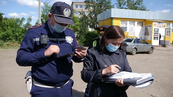 Водители 5 автобусов привлечены к ответственности за загрязнение воздуха в Петропавловске