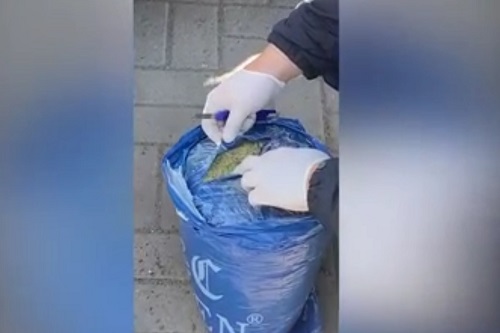 Почти 5 кг. марихуаны изъяли полицейские СКО из багажника иномарки