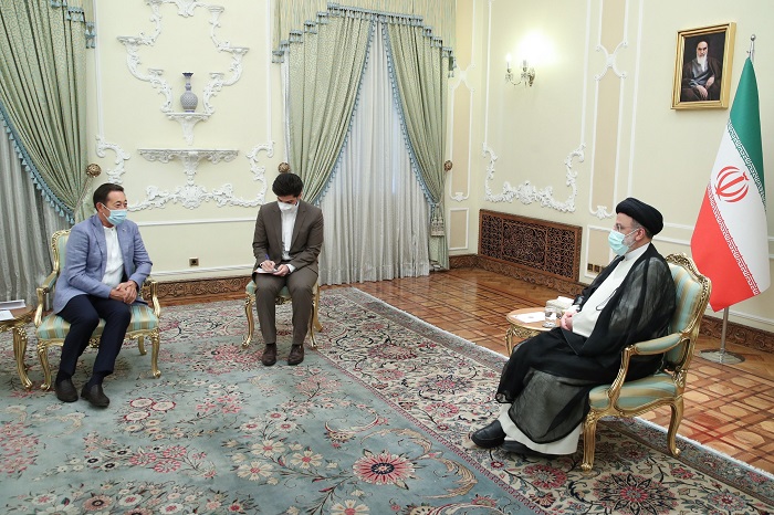 Новый Президент Исламской Республики Иран Ибрахим Раиси выражает поддержку дальнейшему укреплению и активизации процесса СВМДА