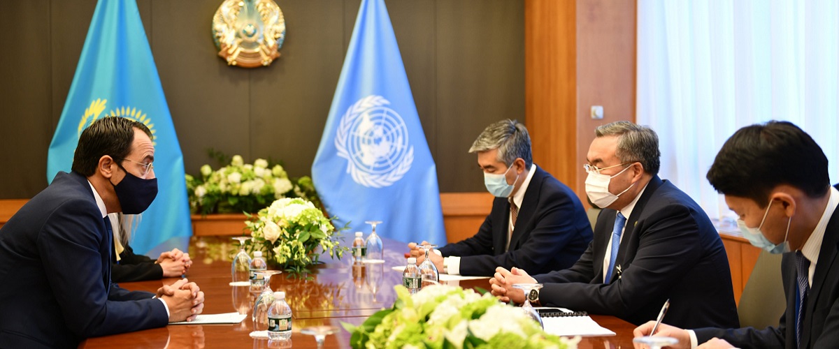 Глава МИД Казахстана провел встречи с руководством ООН