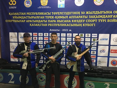 Акмолинцы стали призерами Кубка Казахстана по парапулевой стрельбе