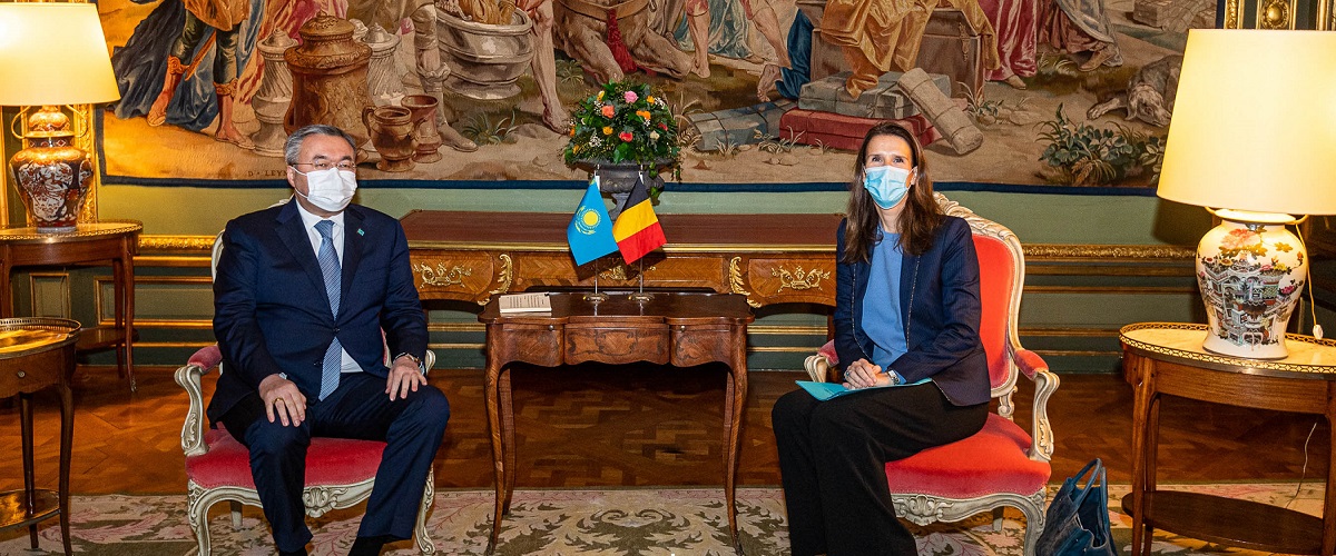 Министр иностранных дел Казахстана посетил с рабочим визитом Бельгию