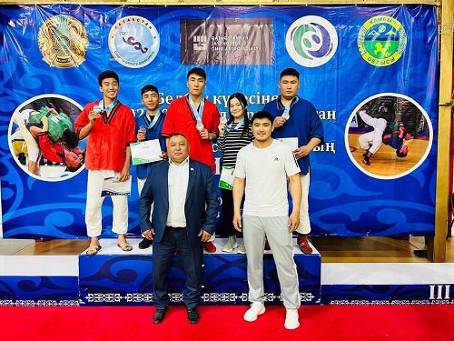 Акмолинцы стали призерами чемпионата Казахстана по поясной борьбе
