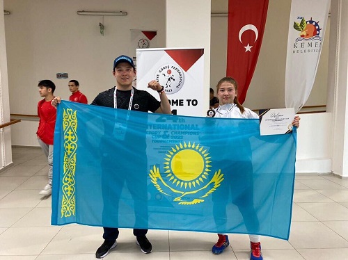 У акмолинской спортсменки «бронза» международного турнира В Турции