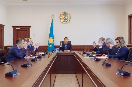 14 июня 2022 года состоялось заседание   Центральной избирательной комиссии Республики Казахстан