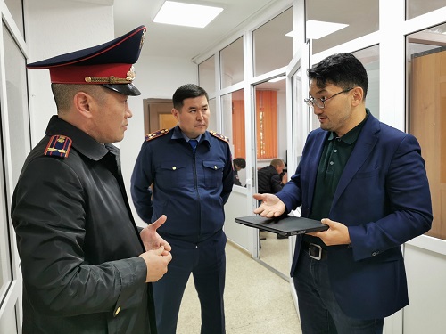 Председатель Общественного совета МВД РК ознакомился с работой североказахстанской полиции