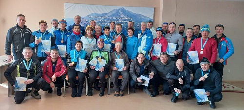 Акмолинцы выиграли чемпионат Казахстана среди любителей лыжных гонок