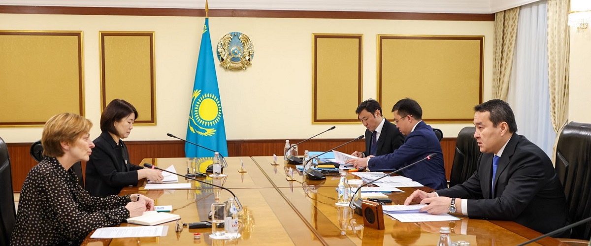 Казахстан намерен расширять сотрудничество с ЕБРР — Алихан Смаилов
