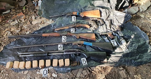 За месяц жамбылскими полицейскими из незаконного оборота изъято 60 единиц оружия