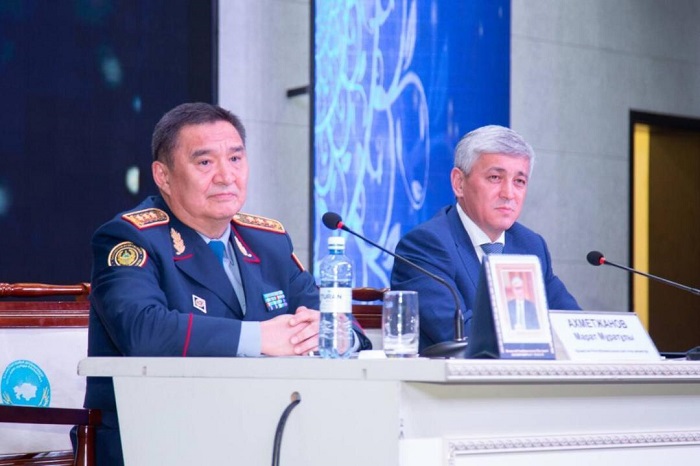Министр внутренних дел встретился с активом Карагандинской области