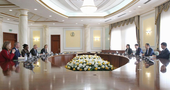 В МИД Казахстана прошла встреча с Заместителем Генерального секретаря ООН