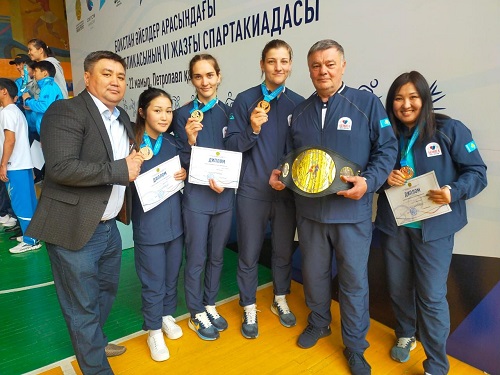 Акмолинские спортсменки завоевали 4 медали на Спартакиаде Казахстана