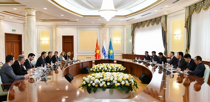 Глава МИД Казахстана и Действующий председатель ОБСЕ сверили часы по актуальным вопросам сотрудничества