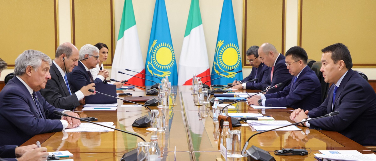 Казахстан готов нарастить экспорт продукции в Италию по 110 товарным позициям на $900 млн