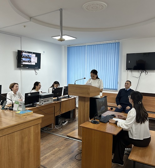 В специализированном следственном суде г. Уральск проведен семинар на тему «Усиление роли государственного языка в судопроизводстве»