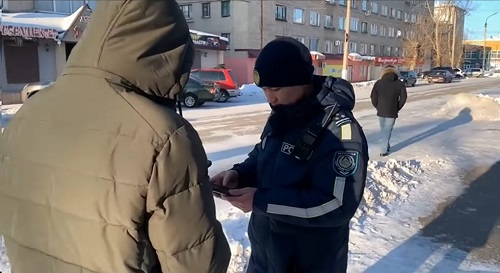 Свыше 200 пешеходов привлечены за нарушения ПДД в Петропавловске за неделю