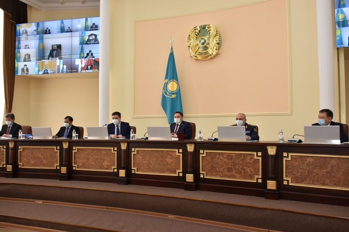 Руководство Антикора и МВД приняли участие в заседании по вопросам противодействия коррупции в Акмолинской области