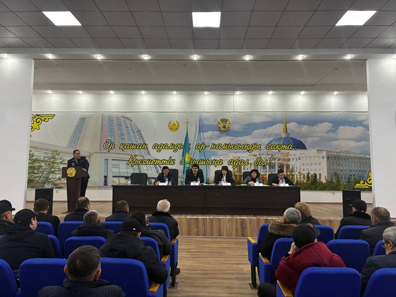 В Жамбылской области усиливают меры общественной безопасности на массовых мероприятиях