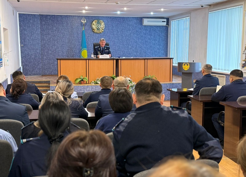 Акцент на профилактику — в СКО полицейские обсудили программную речь Президента РК