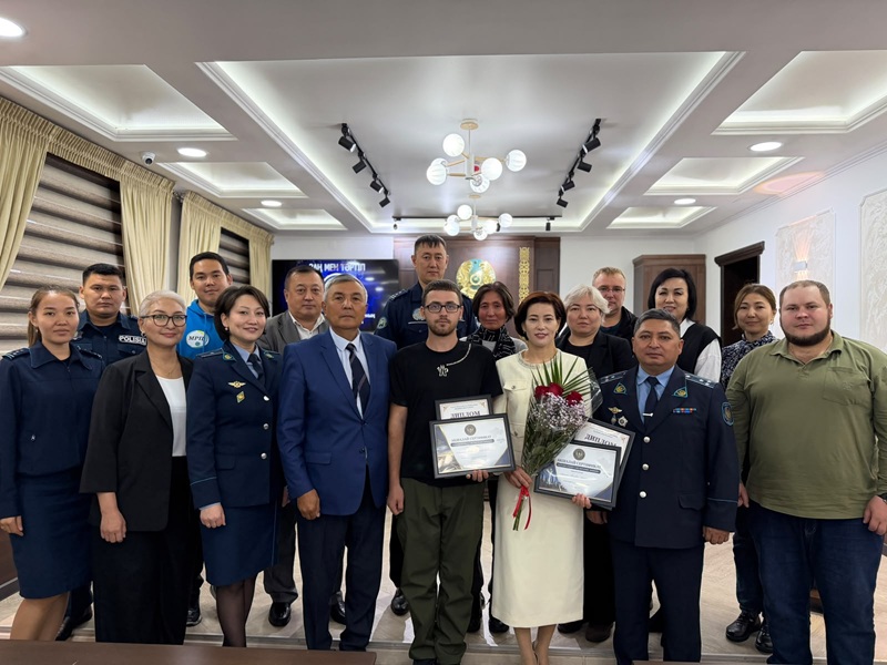 Молодой строитель и учительница стали лучшими помощниками полиции в СКО